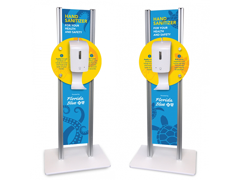 The HandStand - 4x3 Hand Sanitizer Station | Alliance