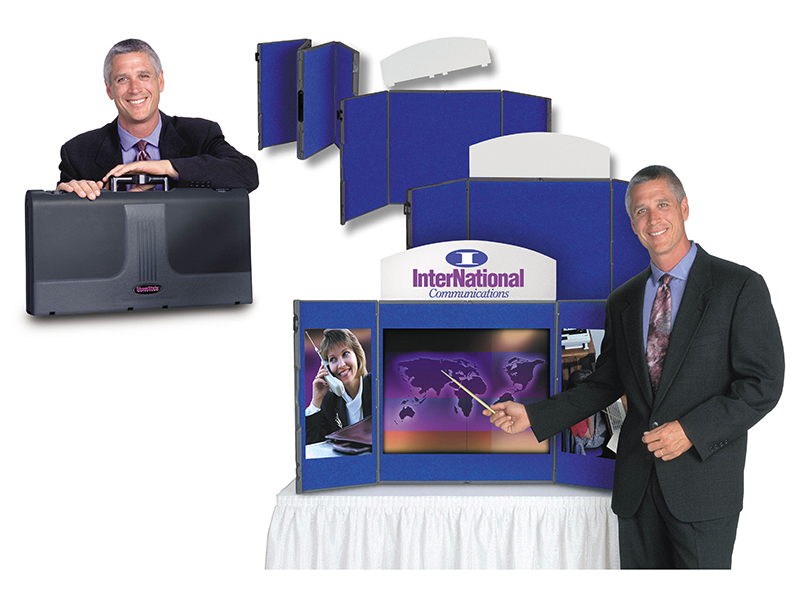ShowStyle Briefcase Tabletop Display Alliance Trade Show Displays