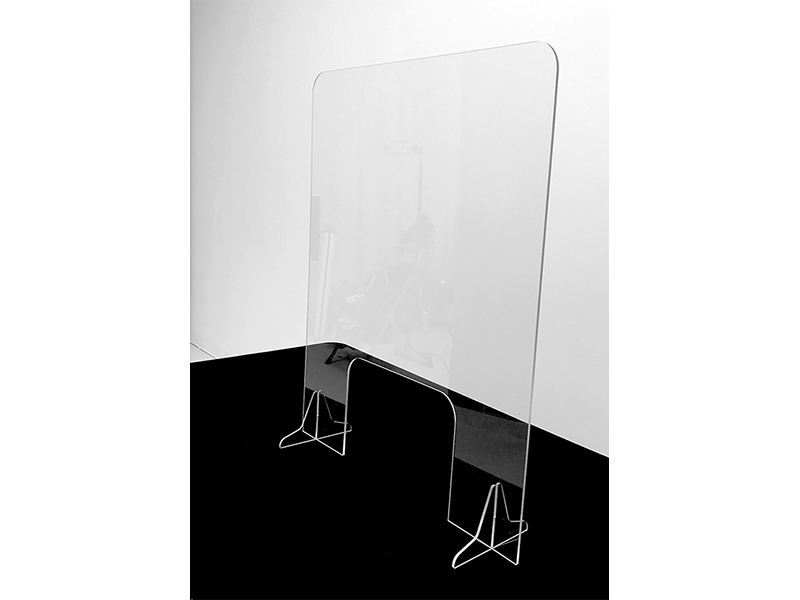 Clear Acrylic Partitions Alliance Trade Show