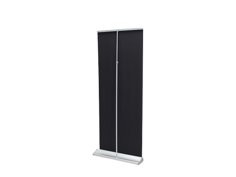 GPS Retractable Banner Stand Back Side Base, Pole and Banner GPS Retractable Banner Stand Back