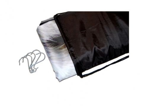 Pipe and Drape Booth in a Bag Materials