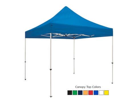 Standard 10ft Unprinted Blue Canopy Tent Top