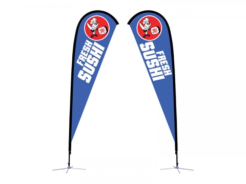 Sunbird Flag - X-Base Double-Sided Graphic Package Large