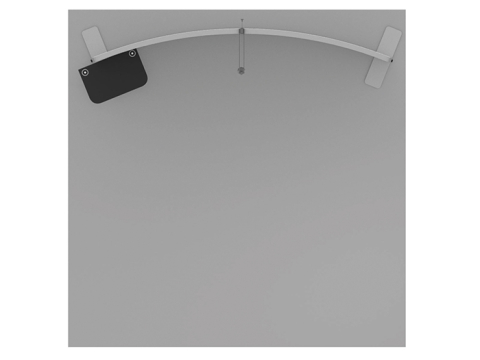 Symphony SYK-1013 Modular 10ft Inline Display Top View ymphony SYK-1013 Modular 10ft Inline Display with Charging Counter Top View