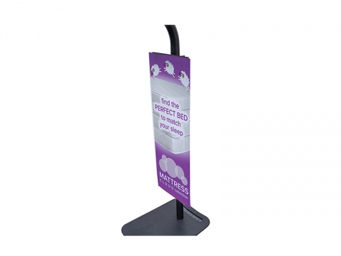 Tablet Display Stand Banner