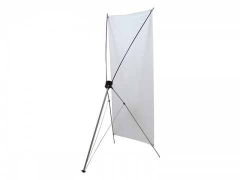 Tripod Banner Display Kit Back View