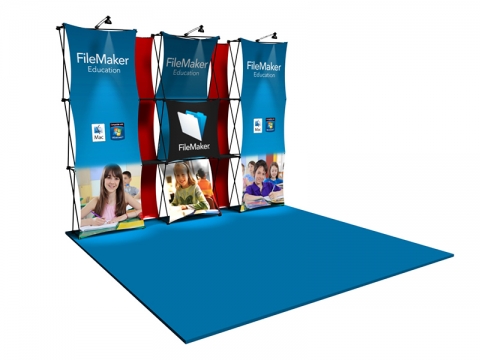 Xpressions CONNEX 10ft Kit "D" Pop-up Display