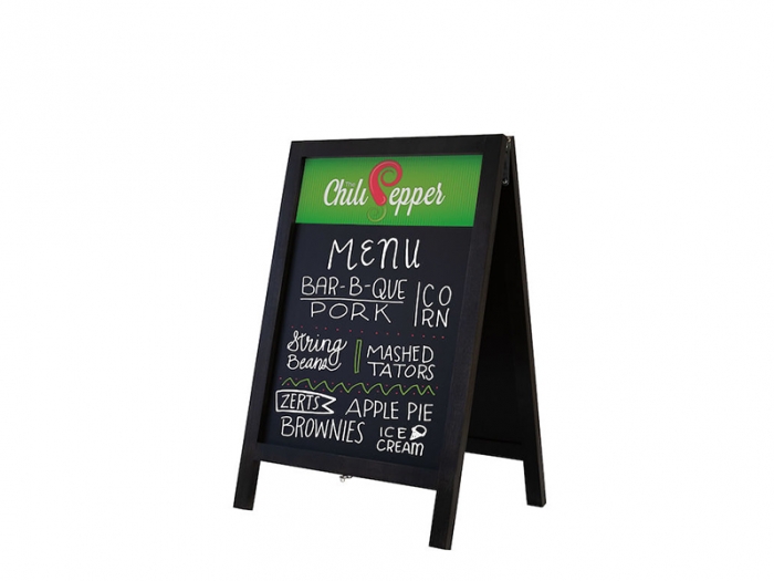 Deluxe 32in Wood A-Frame Chalkboard Kit