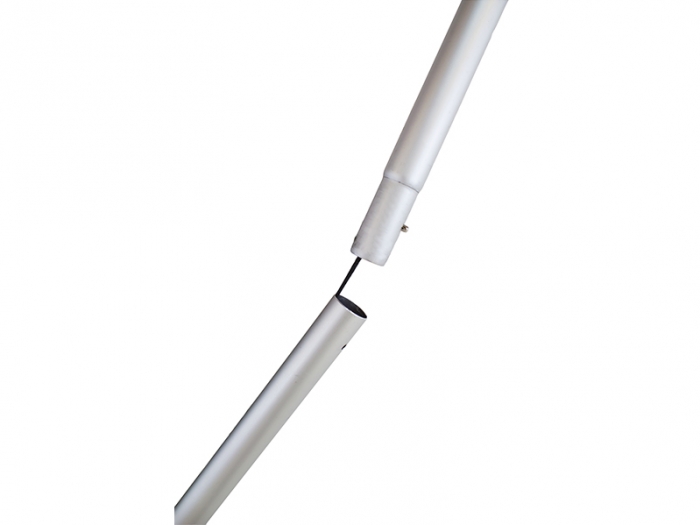 EZ Tube Pole Sections Connect with Bungee to Connect Pole Sections