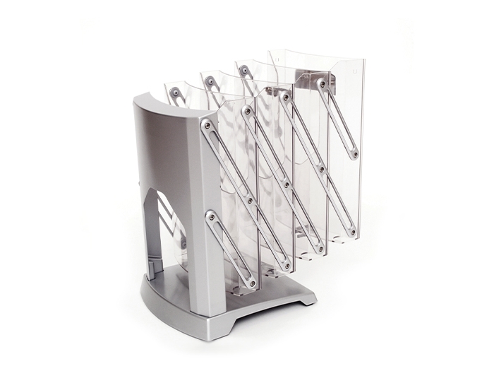 Expolinc Premium Brochure Holder Collapsed Close Up