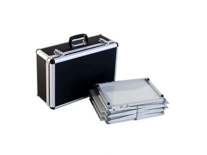 EZ Frost Single Literature Stand with Hard Carry Case