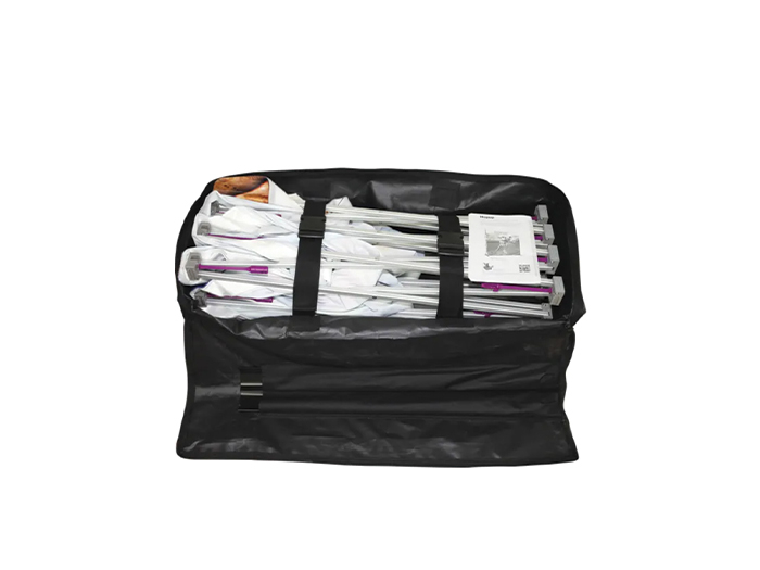 Hopup Canvas Carry Bag with Collapsed Display