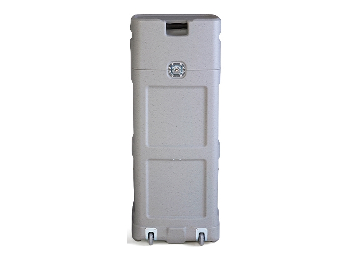 LightenUp Illuminated Backlit Fabric Display Expolinc Hard Case with Wheels and Handle
