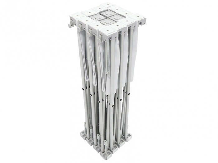 RPL 8ft Fabric Pop Up Display Collapsed Frame