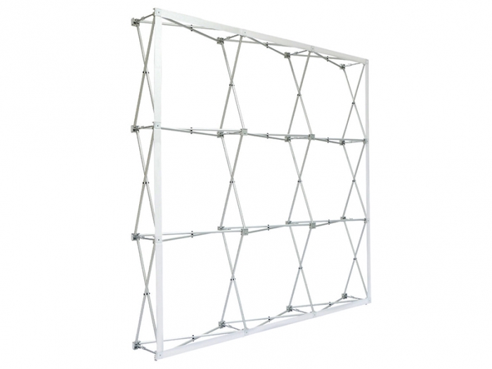 RPL 8ft Fabric Pop Up Display Open Frame without Graphic