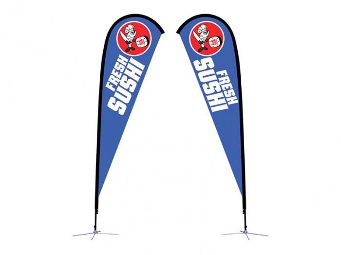 Sunbird Flag - X-Base Double-Sided Graphic Package Large