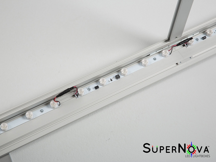 SuperNova LED Lights Built into the Extrusion Frame