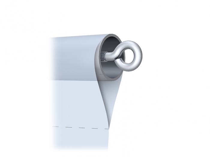 Trapeze Hanging Banner Bars Side Eyebolt